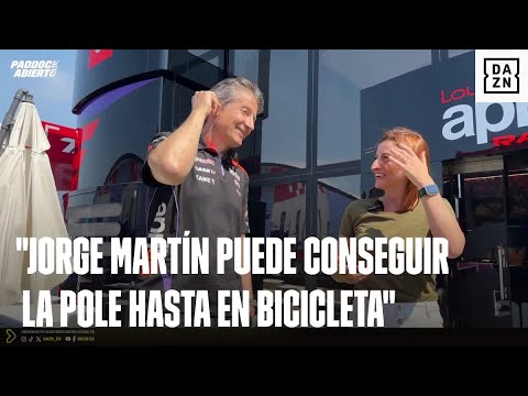 Massimo Rivola expresa en DAZN su plena confianza en Jorge Martín tras fichar por Aprilia #MotoGP