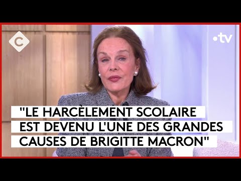 Harcèlement scolaire : l’engagement de Brigitte Macron - C à vous - 16/11/2023