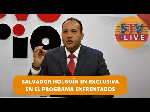 EN EXCLUSIVA EL CANDIDATO A SENADOR SALVADOR HOLGUÍN EN EL PROGRAMA ENFRENTADOS - EL NUEVO DIARIO