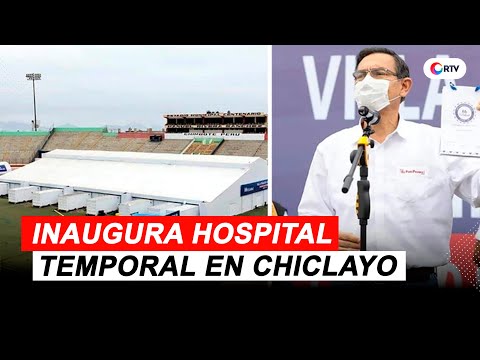 Presidente Martín Vizcarra llega a Trujillo a entregar hospital para COVID