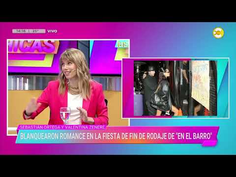 Romance confirmado: Sebastián Ortega y Valentina Zenere, juntos por Palermo ?VLC? 16-09-24