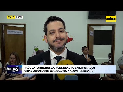 Raúl Latorre buscará el rekutú en Diputados, “si hay la voluntad de mis colegas”