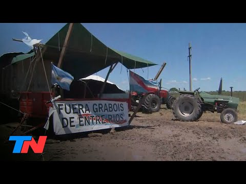 Campo de Etchevehere tomado | Etchevehere antes de la marcha a favor del Proyecto Artigas