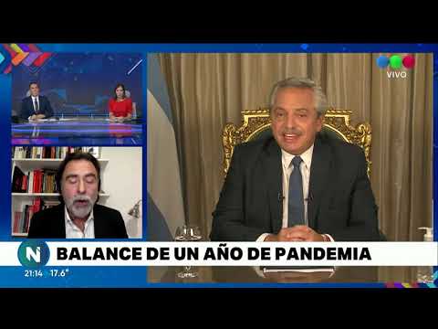 ANÁLISIS del MENSAJE de ALBERTO FERNÁNDEZ, por Reynaldo Sietecase - Telefe Noticias