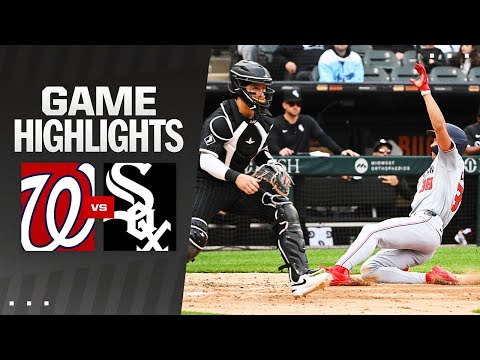 Nationals vs. White Sox Game 1 Highlights (5/14/24) | MLB Highlights