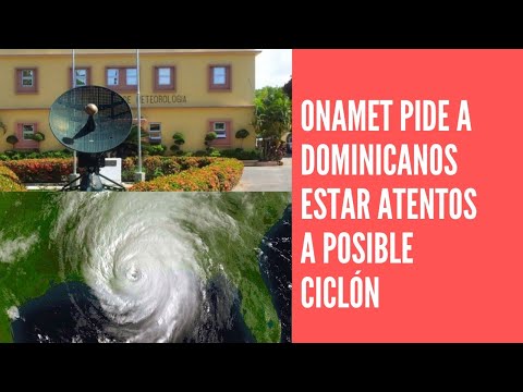 Onamet pide a dominicanos estar atentos a trayectoria de nueva depresión tropical