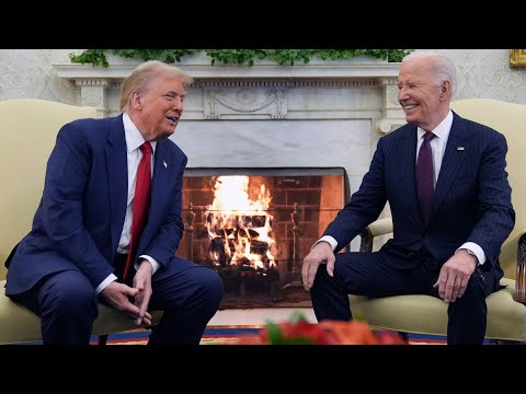 Trump assures a 'smooth transition' after meeting Biden at White House