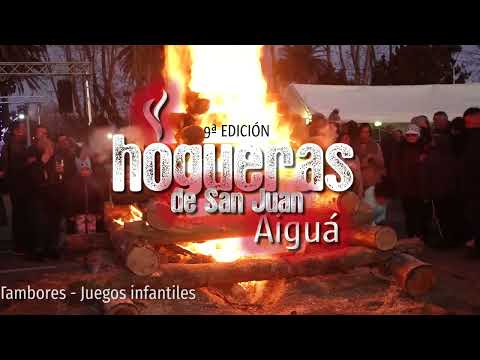 Aiguá celebra la novena edición de las hogueras de San Juan