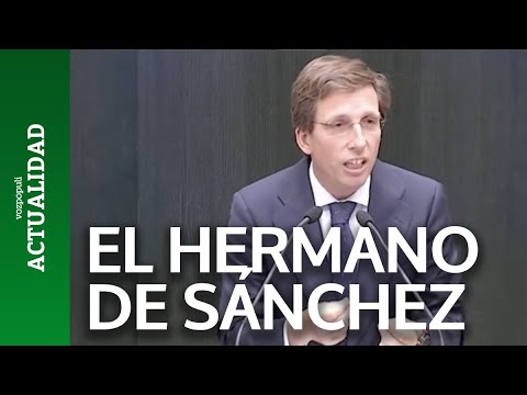 Está desatado: 'zasca' descomunal de Almeida contra el hermano de Pedro Sánchez