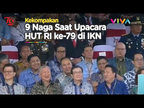 9 Naga Tertangkap Kamera Saksikan HUT RI Ke-79 di IKN