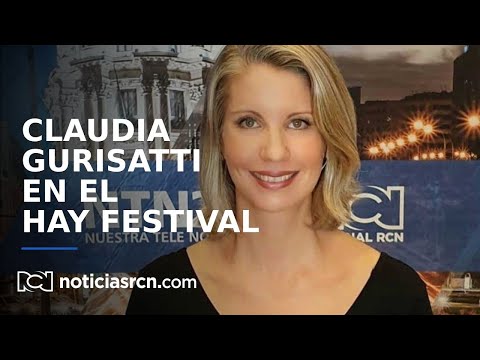 Conversatorio con Claudia Gurisatti en el Hay Festival