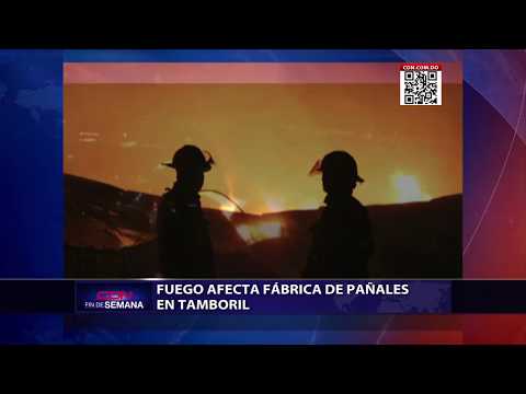 Incendio destruye establecimiento comercial en Santiago
