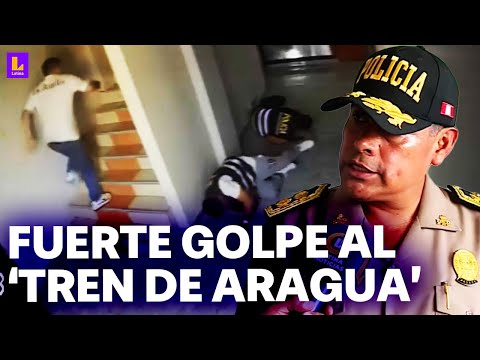 Cae cabecilla del 'Tren de Aragua' en San Juan de Lurigancho: Lo capturan junto a otros 4 sujetos