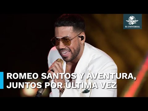 Romeo Santos anuncia su última gira con Aventura