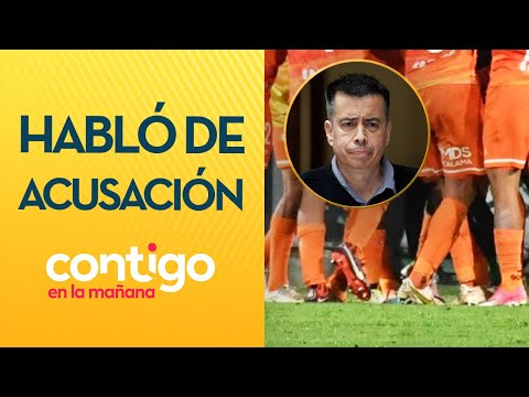COBRELOA ENCUBRIÓ: Diputado Celis habló de acusación contra futbolistas - Contigo en la Mañana