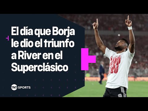 El día que #Borja le dio el triunfo a #River en el #Superclásico