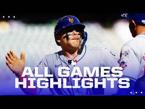 Highlights from ALL games from 9/29! (Last day of season! Mets, Braves, D-backs still up in the air)