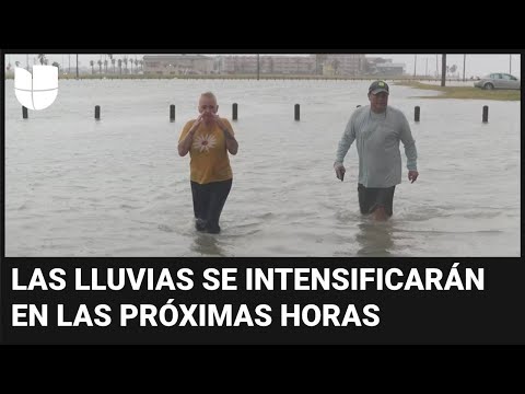 Lluvias e inundaciones: efectos de la tormenta tropical Alberto ya se sienten en la costa de Texas