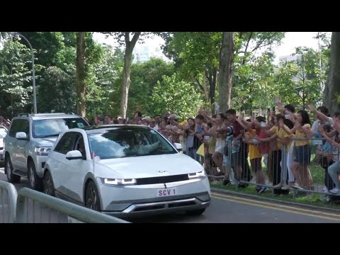 Catholic faithfulflock to Singapore to catch glimpse of Pope Francis