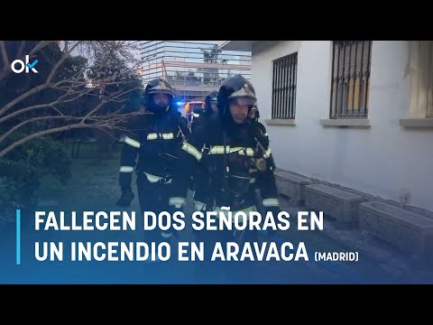 Dos ancianas muertas y una en estado crítico tras un incendio en una residencia de Madrid