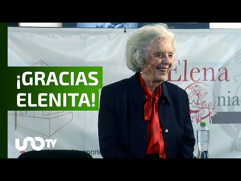 Agradece Elena Poniatowska premio Carlos Fuentes 2023