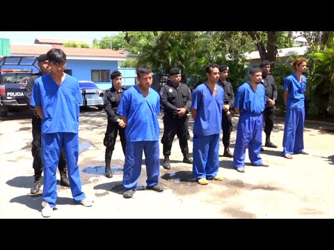 Chinandega: 15 detenidos por asalto y abastecimiento de estupefacientes