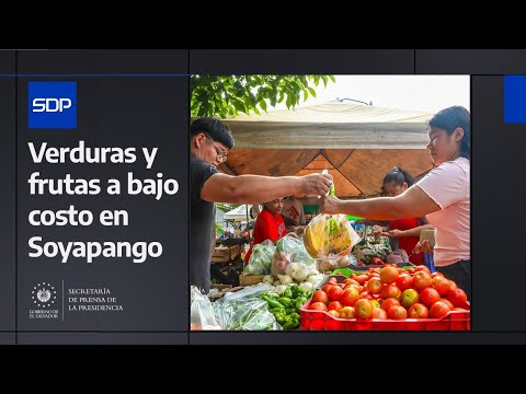 Gobierno del Presidente Nayib Bukele beneficia la economía familiar de salvadoreños en Agromercados