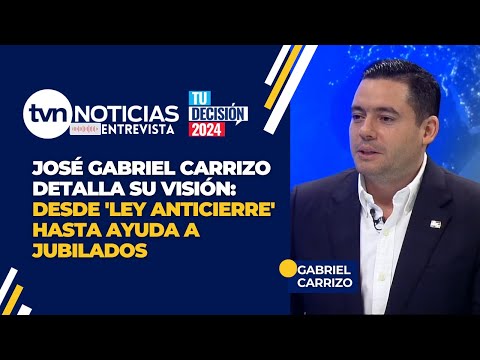 Entrevista | José Gabriel Carrizo, candidato a la presidencia por el PRD