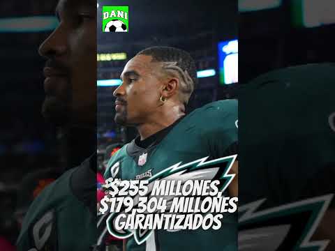 51 millones por temporada , Jalen Hurts se convierte en el jugador mejor pagado en la NFL