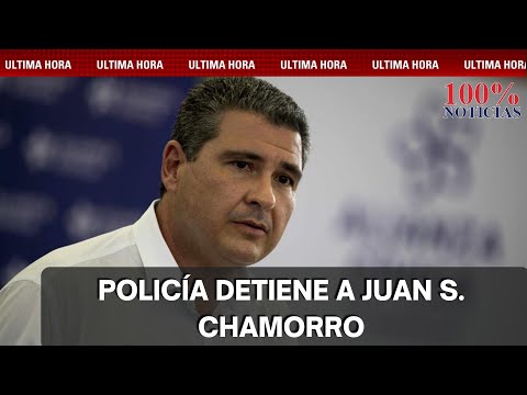 ?#LoÚltimo Policía sandinista detiene a Juan Sebastián Chamorro