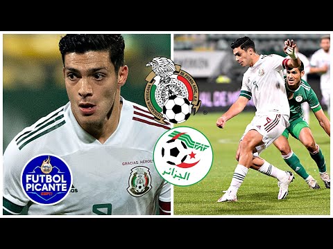 Raúl Jiménez y su actuación en México vs Argelia. Pases de GOL a Tecatito y Lainez | Futbol Picante