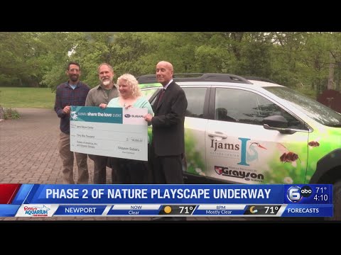 Construction on second phase of Ijams Nature Playscape begins