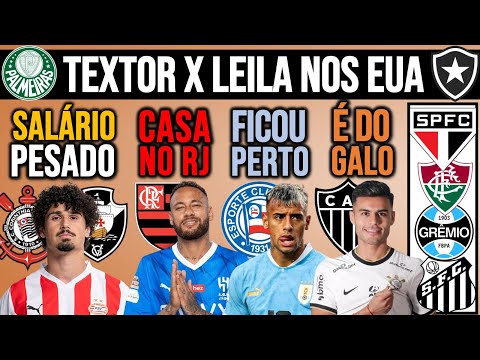 TIMÃO DÁ CHAPÉU NO VASCO! NEYMAR NO FLA? TEXTOR X LEILA! LUCHO NO BAHIA! FAUSTO, VOMBERGAR, SP, PEI