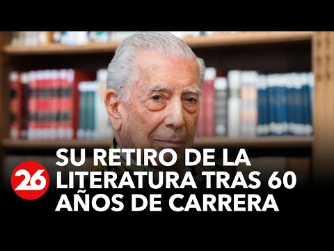Mario Vargas Llosa anuncia su retiro: “Le dedico mi silencio” será la última novela que escriba