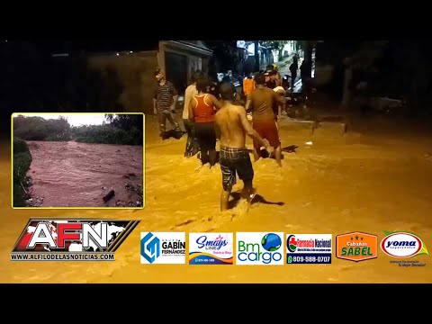 Moradores de Los Espinolas y Ribera de Los Sa?nchez de SFM tambie?n resultan afectados por las lluvi
