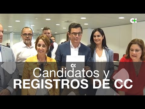 Los candidatos del Coalición Canaria para las elecciones de mayo