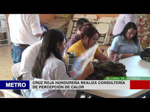 CRUZ ROJA HONDUREÑA REALIZA CONSULTORÍA DE PERCEPCIÓN DE CALOR