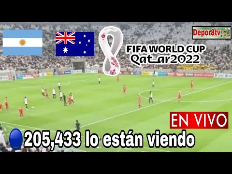 Argentina vs. Australia en vivo, donde ver, a que hora juega Argentina vs. Australia Mundial 2022