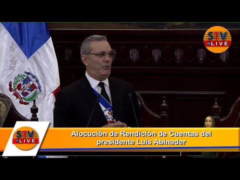 Discurso del presidente del Senado Ricardo de los Santos, previo a la Rendición de Cuentas