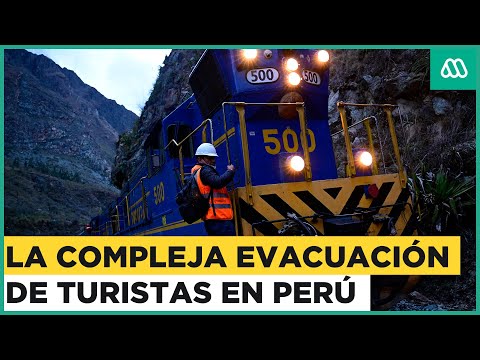 Crisis en Perú | 200 Turistas fueron evacuados de Machu Picchu tras el bloqueo de vía férrea