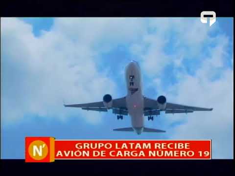Grupo Latam recibe avión de carga número 19