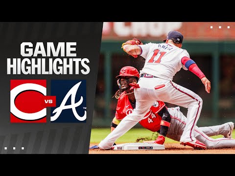 Reds vs. Braves Game Highlights (7/24/24) | MLB Highlights