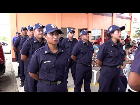 Inauguran nueva estación de bomberos en Comalapa, Chontales