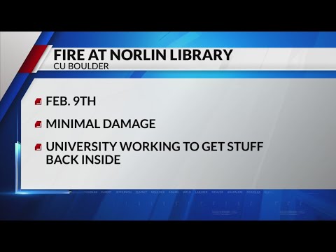 CU Boulder’s Norlin Library partially reopens, but collection still needs cleaning