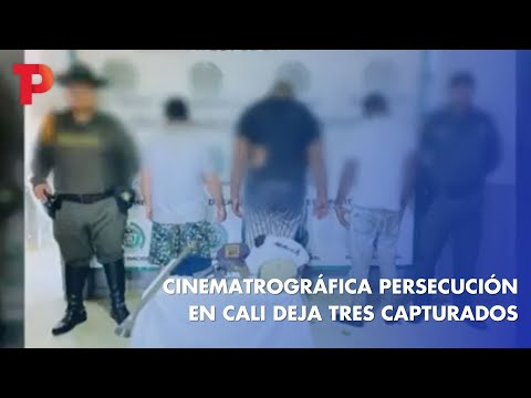 Cinematrográfica persecución en Cali deja tres capturados | 5.02.2023 | TP Noticias