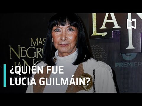 ¿Quién fue Lucia Guilmáin Primera actriz mexicana - Expreso de la Mañana