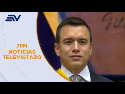 Familia del presidente Daniel Noboa fue protagónica en la posesión | Televistazo | Ecuavisa