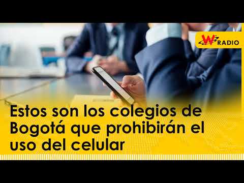 Estos son los colegios de Bogotá que prohibirán el uso del celular