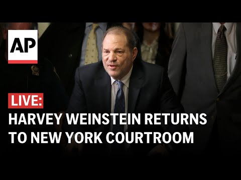 LIVE: Harvey Weinstein returns to New York courtroom following overturned conviction