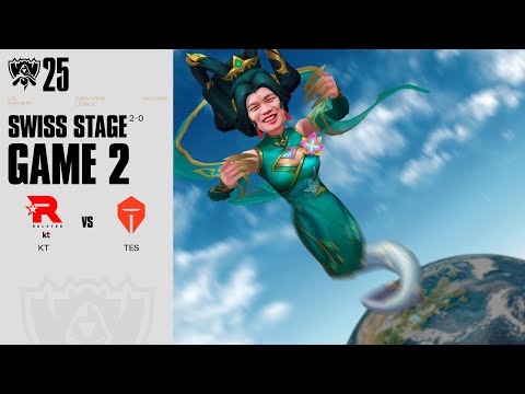현폼 지구 1짱 | KT vs TES 게임 2 하이라이트 | 스위스 Day3 | 2025 월드 챔피언십